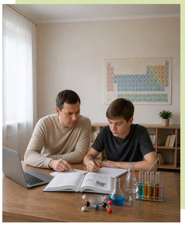 Репетитор по химии 8 класс в Иркутске по цене от 1250 р. | Репетитор-Ркт